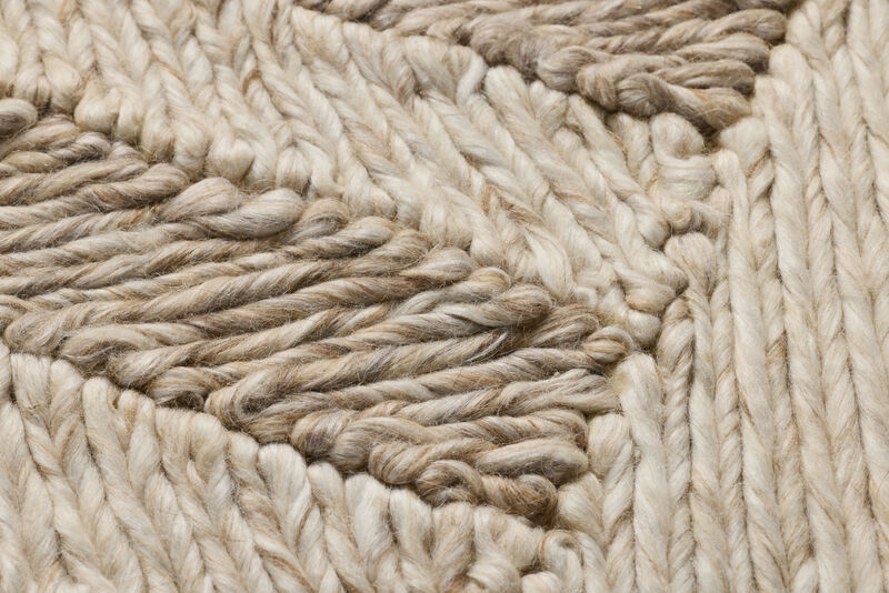 Bandera Beige/Ivory 2'8"x2'8" Wall Art